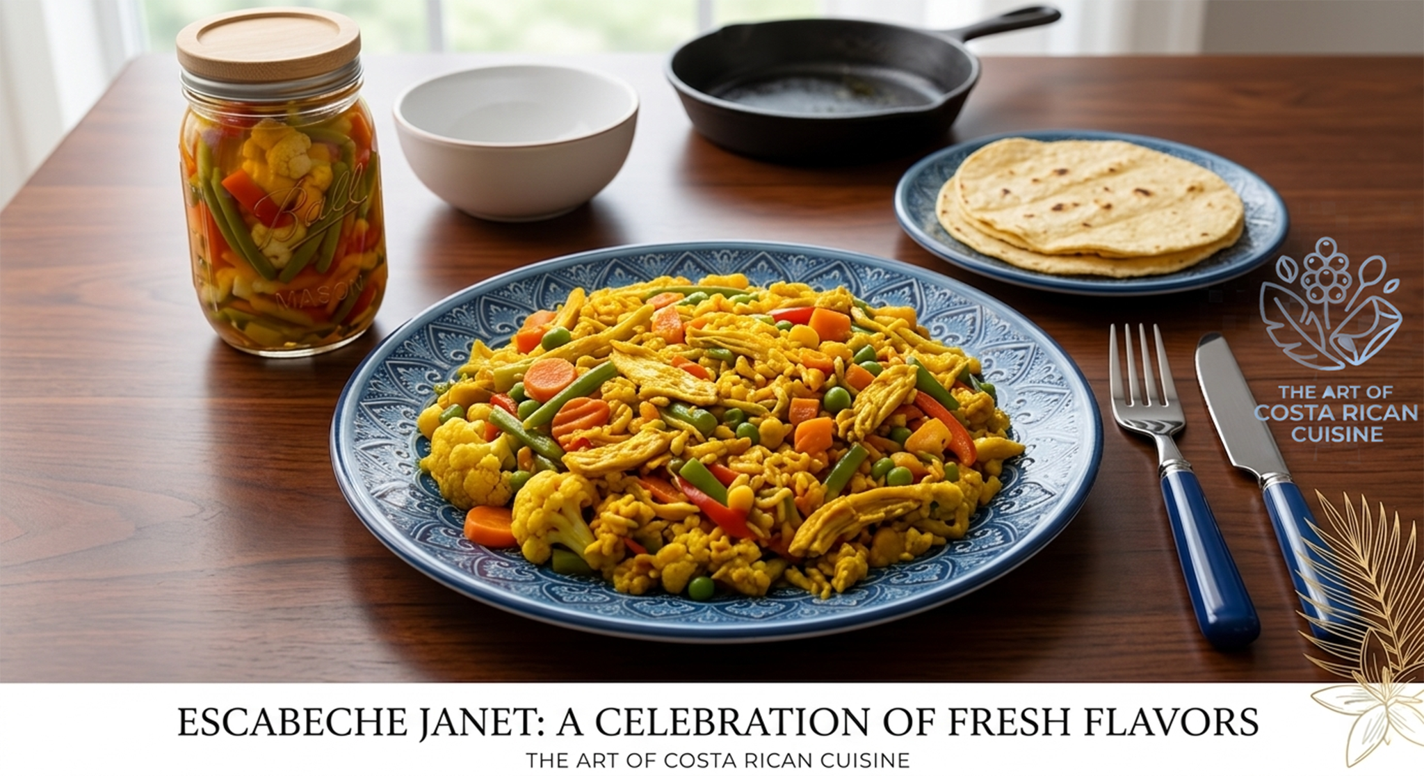 Escabeche Janet (Costa Rican Pickled Vegetable Medley)