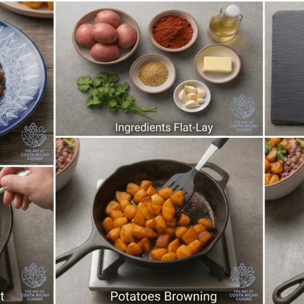 Papas achiotadas (Costa Rican Achiote Butter&nbsp;Potatoes)