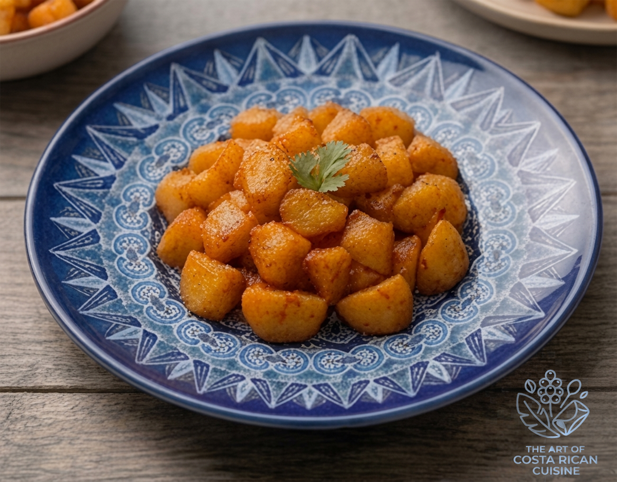 Papas achiotadas (Costa Rican Achiote Butter Potatoes)