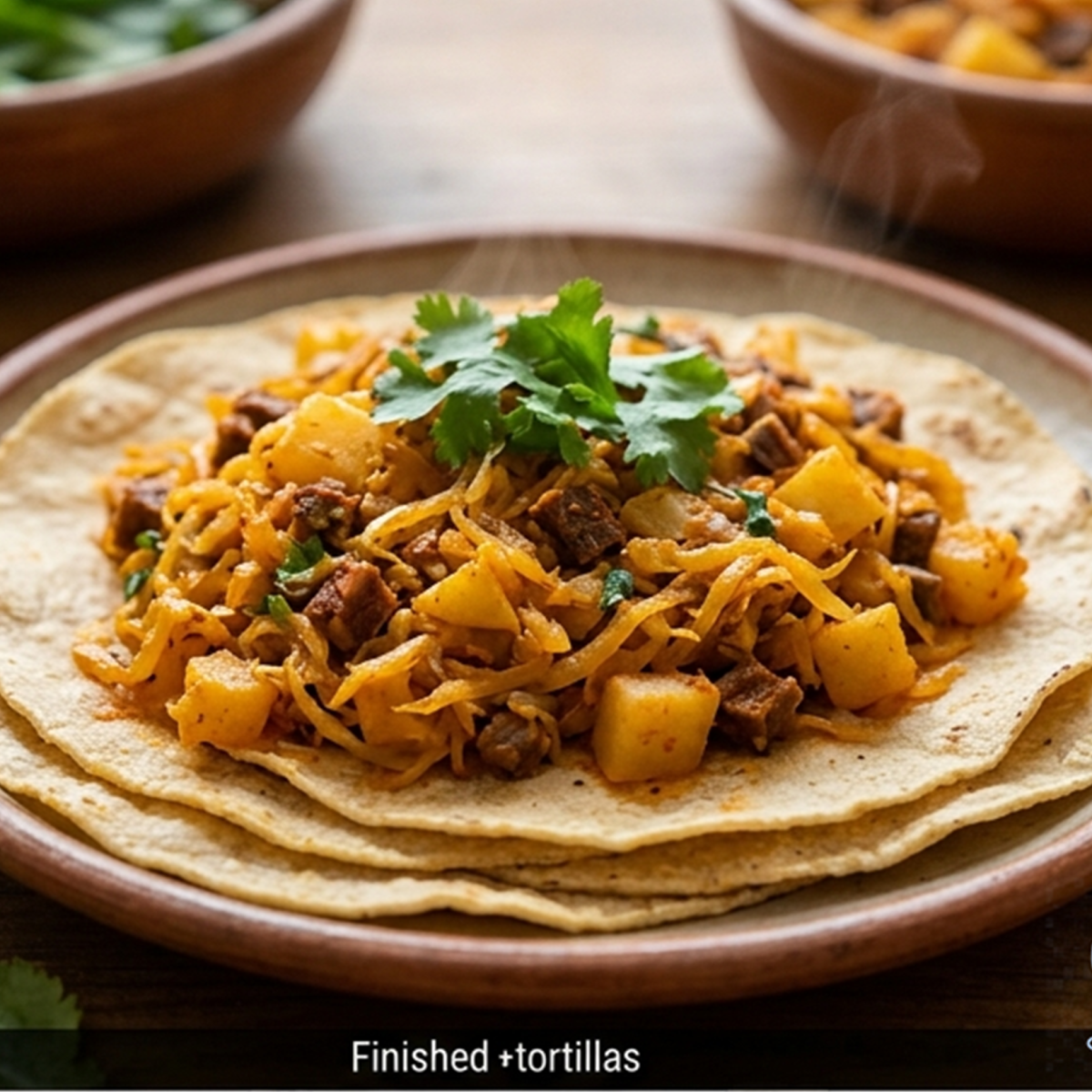 Picadillo de Papaya Verde (Costa Rican Savory Green Papaya Hash for&nbsp;Tortillas)