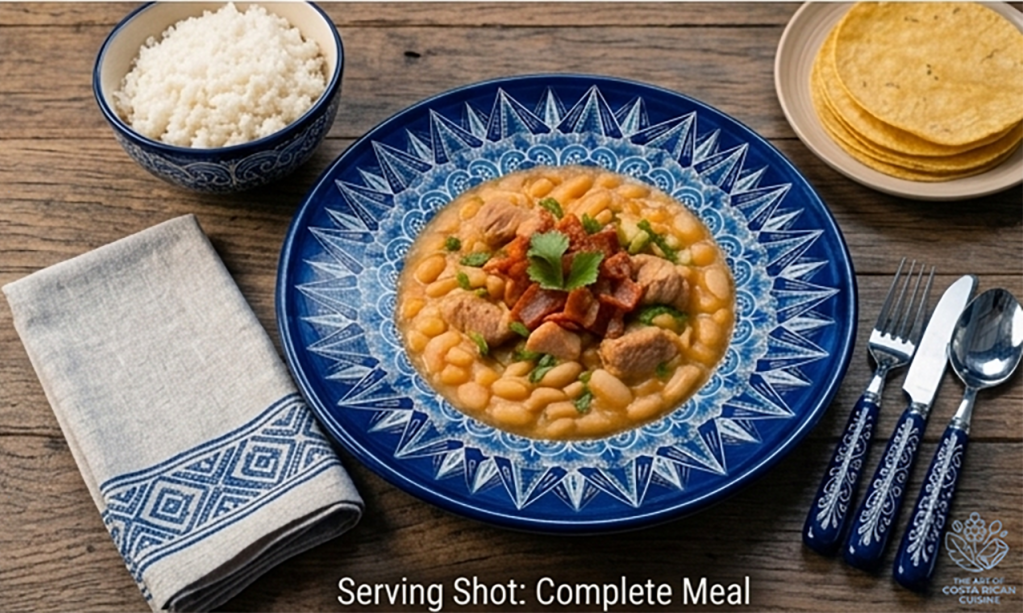 White Beans with Pork and Bacon (Costa Rican Style)