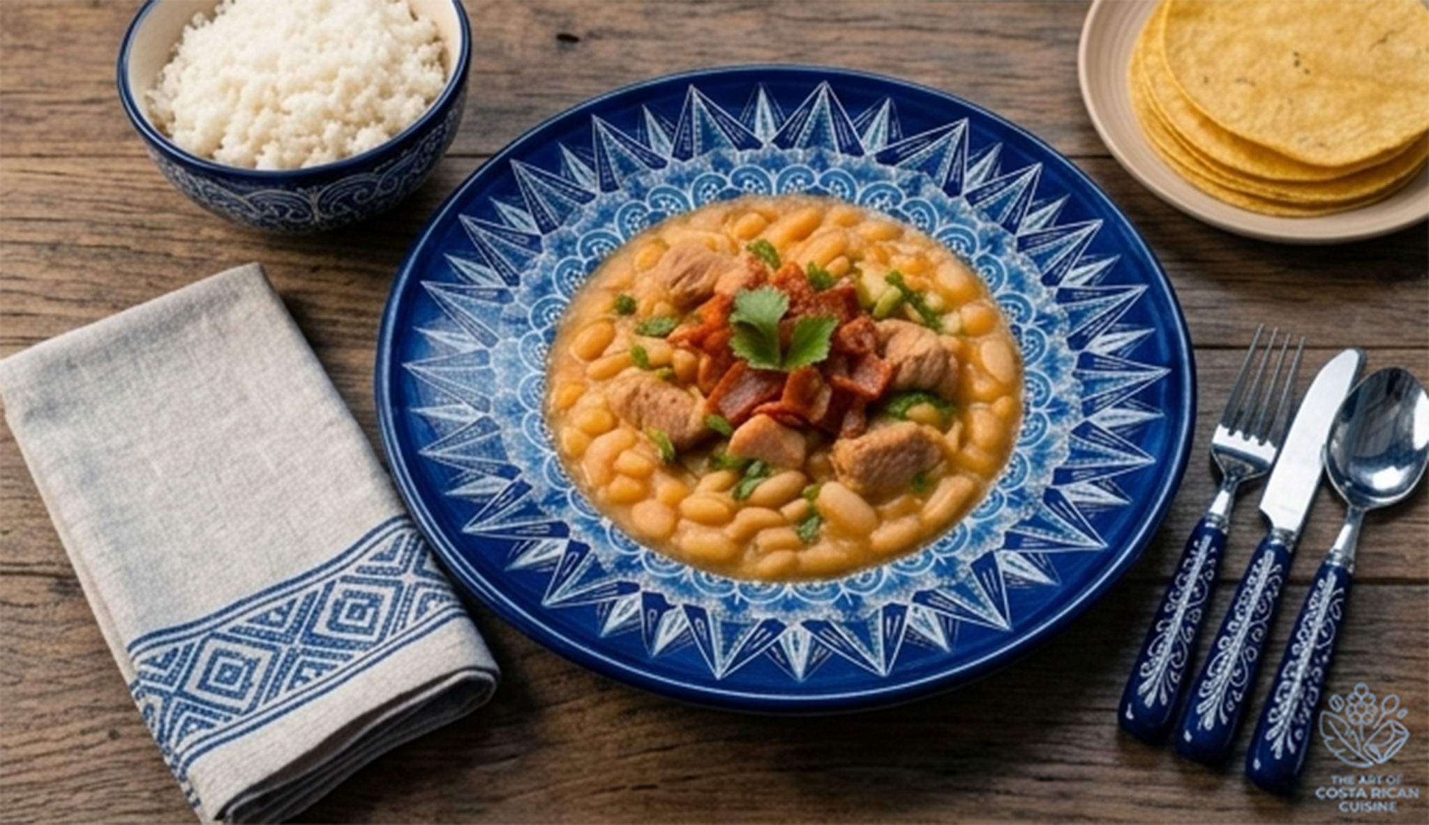 White Beans with Pork and Bacon (Costa Rican Style)